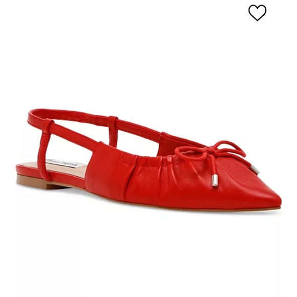 New red flats Steven madden shoes - Picture 1 of 10
